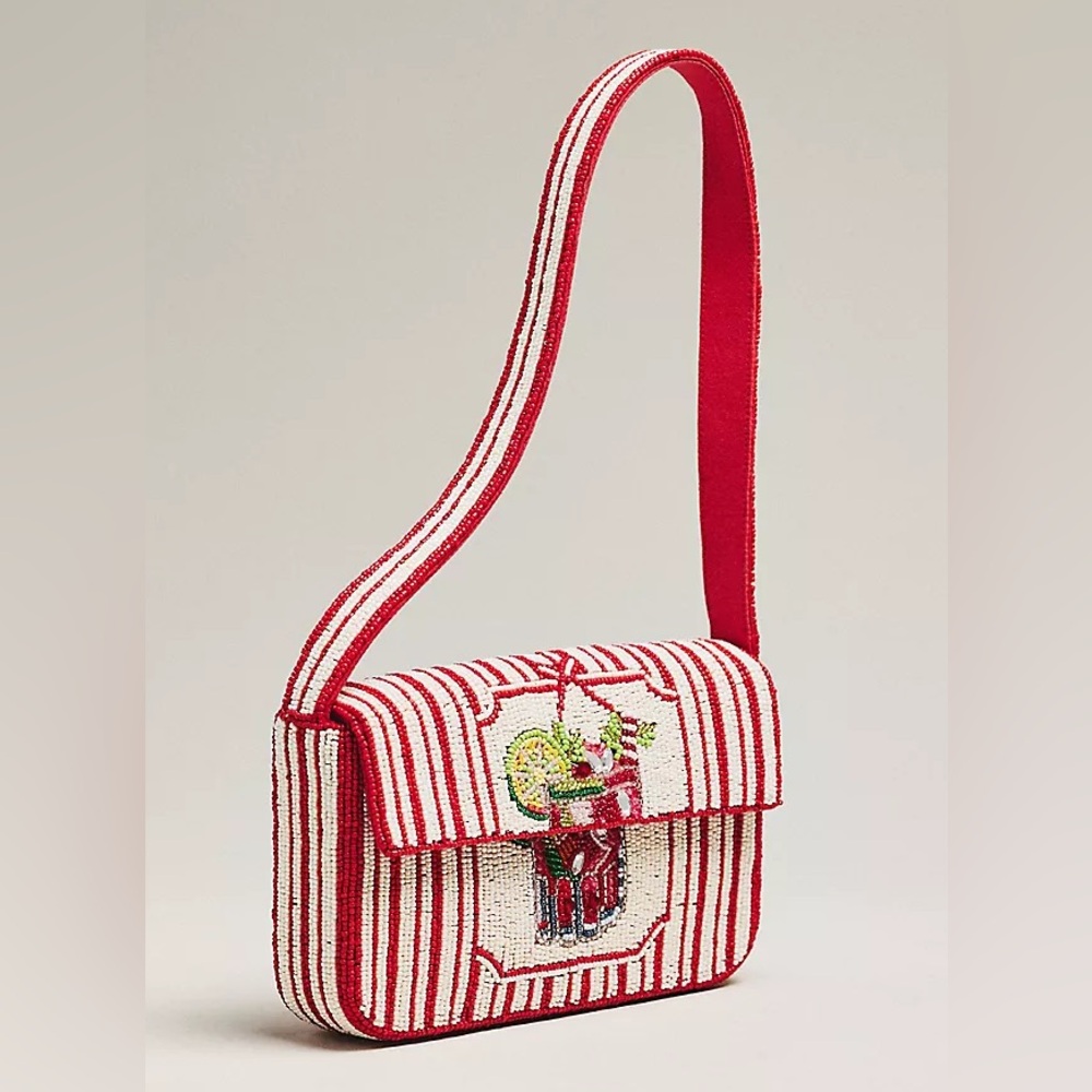 ANTHROPOLOGIE Fiona Hand Bag: Food and Drink Addition